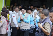 Ini pesan Wabup Subang Kepada Para JCH saat Pelepasan di Islamic Center