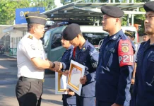 Kalapas Banceuy Berikan  Penghargaan Pegawai  Gagalkan Penyelundupan Narkoba
