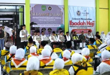 JCH Kloter 39 JCH Asal Subang Diberangkatkan ke Embarkasi Indramayu