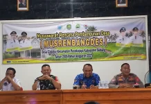 Koramil 0511/Pusakanagara Paparkan Program Kerja dalam Rapat Minggon