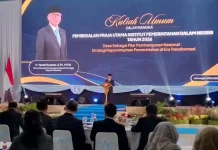 Berikan Kuliah Umum Praja Utama IPDN,  Menteri Yandri Minta Bersana sama Bangun Desa