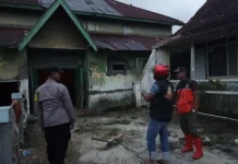Diduga Lalai, GOR Milik Warga di Pasiwangi Terbakar