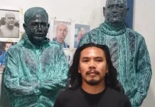 Patung History Makers Persib Karya Iwonk, Rayakan Persib Bandung