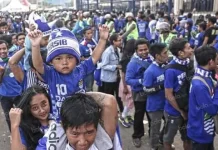 Nobar Laga Persib, Tetap Jaga Kondusifitas dan Tertib