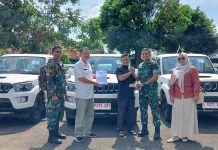 Kodim Subang Distribusikan 30 Unit Kendaraan Operasional KDKMP Jenis Pikup 4x4