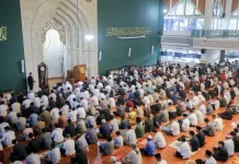 Pelaksanaan Salat Iduladha Tingkat Kota dipusatkan di Masjid Al-Ukhuwah