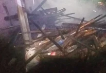 Warung Kopi di Baros Cimahi Terbakar, Damkar Cepat Datangi Lokasi Kejadian