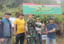 Kodim 0610/Sumedang Dorong Kesadaran Lingkungan lewat Pembinaan di Gunung Geulis