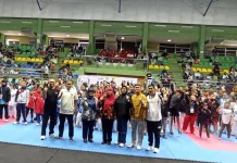 Seribu Atlet Ramaikan Liga Karate Pelajar Bandung menuju Thailand