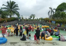 Libur Panjang Iduladha, TeeJay Waterpark Tasikmalaya Diserbu Wisatawan