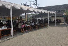Bazar Durian di Pasteur Bandung, Diserbu Wisatawan