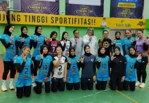 Keterbatasan Anggaran Tidak Menyurutkan Tim Voli Kota Tasikmalaya Meraih Medali