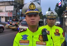 Satlantas Polres Cimahi Siagakan Personil Antisipasi Lonjakan Wisata Lembang