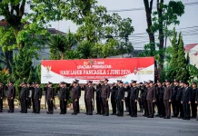Hari Lahir Pancasila, Kapolres : Tanamkan Nilai Nasionalisme Polri