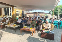 Danramil Pusakanagara Sampaikan Amanat di Milangkala Kecamatan Pusakajaya