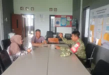 Babinsa dan Kades Gunungsari Satu Barisan, Data Akurat untuk Desa Maju