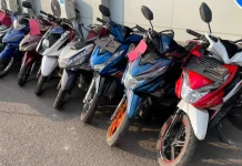 Polisi Amankan Belasan Unit Ranmor Hasil Curian