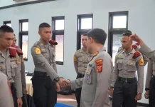Taruna Akpol Tingkat II Angkatan 59 Memulai Latihan Kerja di Polres Tasikmalaya