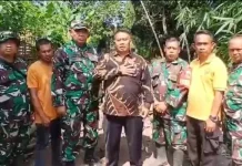 Kades Ciasem Tengah, Apresiasi Kodim 0605/Subang, Bangun Jembatan ARMCO