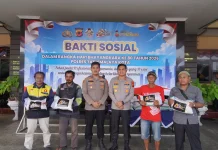 Menjelang HUT Bhayangkara, Polres Tasikmalaya Kota Bagikan Paket Bantuan