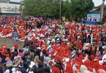 Car Free Day HUT ke-25 Cimahi, Ribuan Warga Ikuti Senam GEMAR di Alun-Alun Cimahi