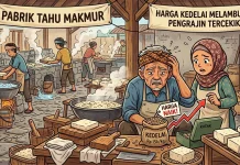 Harga Kedelai Impor Naik, Pengrajin Tahu Tertekan