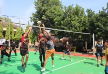 Sambut HUT Bhayangkara Ke-80, Polres Subang Gelar Lomba Bola Voli