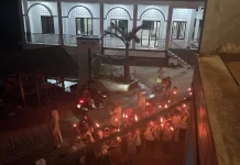 Pawai Obor Semarakkan Tahun Baru Islam 1 Muharram 1448 H di Sindanglaya Cimenyan