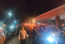 Kehadiran Polri di tengah Warga,Sinergi Sambut Tahun Baru Hijriah 1 Muharam