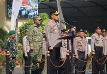 Polres Subang Kawal Aksi Unjukrasa Mahasiswa hingga Tuntas Dengan Humanis