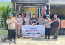 Sambut HUT Bhayangkara, Polres Subang Gelar Anjangsana ke Keluarga Besar Polri