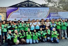 Jumat Berkah,Bapas Bandung Gelar Layanan Ganti Oli Gratis bagi Ojol