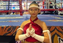 Nay Sunda Ukir Prestasi Dunia usai Kalahkan Juara Asia Muaythai