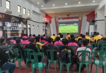 Bangun Sinergitas, Polres Tasikmalaya Gelar Nobar Piala Dunia FIFA 2026