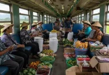Penumpang: Kereta Api Petani-Pedagang Tumbuhkan Tren Positif