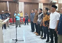 Ketua RW Baru di Cimahi Selatan Dilantik, Camat Tekankan dalam Pelayanan Warga