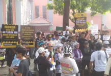 Ghost Bike di Soekarno-Hatta,Suara Warga Tagih Jalan yang Aman