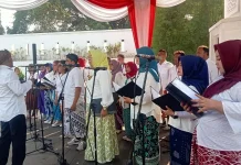 Gita Campernik Meriahkan HUT ke-25 Kota Cimahi, Tampilkan Harmoni ASN di Alun-alun