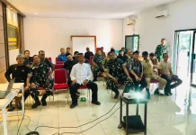 Nobar Piala Dunia di Makodim Subang Jadi Momentum Komsos TNI Dengan Masyarakat