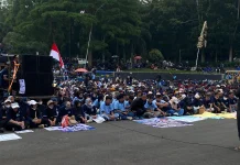 Relawan MBG di Tasikmalaya Aksi Damai Dukung Keberlanjutan Program MBG