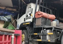 Tabrak Kios, Supir Truk Tewas di Pasar Kordon Bandung