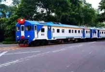 Kereta Batara Kresna Rp4.000,menuju Pasar Jamu Nguter
