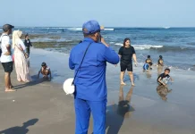 Libur Sekolah Satpolairud Intensifkan Patroli Pengamanan Pantai