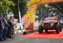Ratusan Offroader Telusuri Pasirheulang ROAR Ke-14,Petualangan dan  Kuliner
