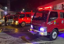 Kebakaran Melanda Bangunan Masjid dan Asrama Pesantren di Dago Bandung