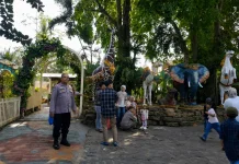 Libur Sekolah,Polisi Intensifkan Pengamanan Objek Wisata Taman Satwa Cikembulan