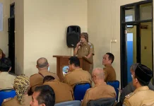 Silaturahmi Dengan Para Lurah,Diky Candra: Maaf Banyak Perubahan Program Pusat
