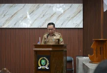 Pemkab Subang Jawab Pandang Fraksi-fraksi dalam Rapat Paripurna DPRD