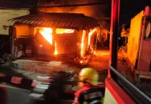 Kebakaran Tiga Tempat Usaha di Cimahi Utara,Kerugian Capai Rp300 Juta