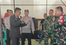 Pererat Sinergitas Koramil Jalancagak,Beri Kejutan Polsek di HUT Bhayangkara 80